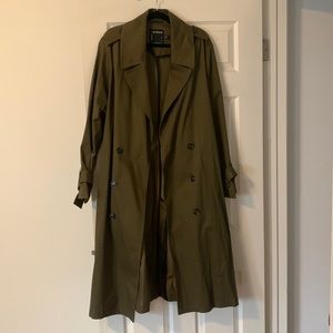 TopMan Double Breasted TrenchCoat